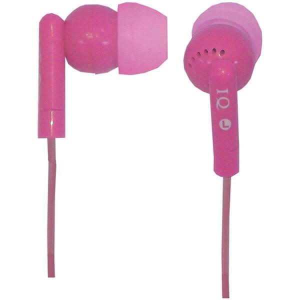 Super Sonic Porockz Stereo Earphones, Pink IQ-106 PINK